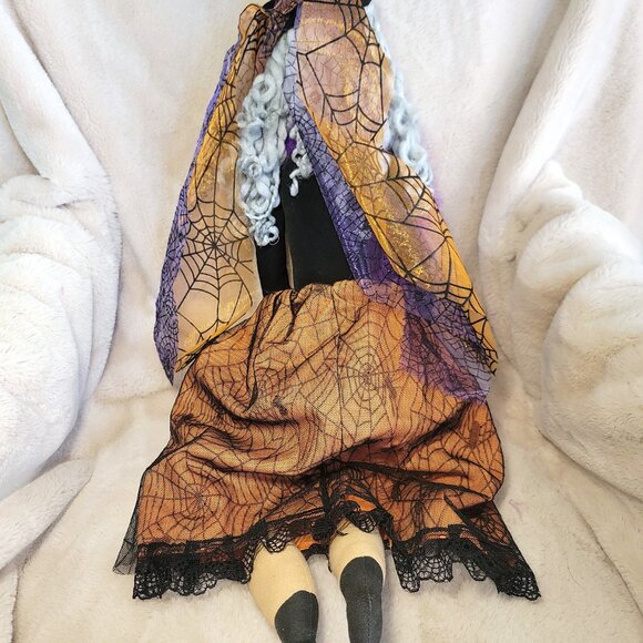 Joe Spencer Gathered Traditions Witch" WINNIE" NWT Purple Boa Rhinestone Belt - Picture 5 of 11